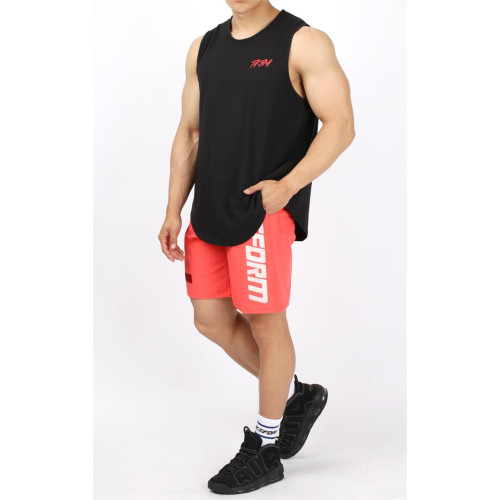 肌肉衫兄弟夏季薄男士運動無袖t恤男坎肩背心健身訓練汗衫純棉T男