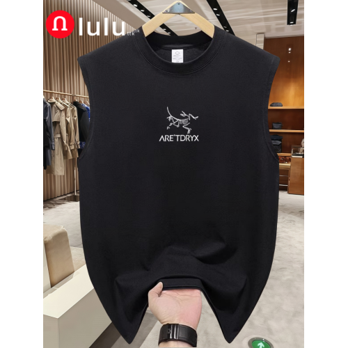 luluttk純棉印花背心男2025年夏季薄款高級感潮流寬松男士無袖t恤