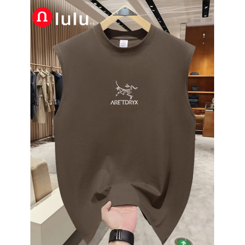 luluttk純棉印花背心男2025年夏季薄款高級感潮流寬松男士無袖t恤