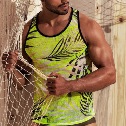 Thin sport 3D print sleeveless vest 薄款運動3D印花無袖背心