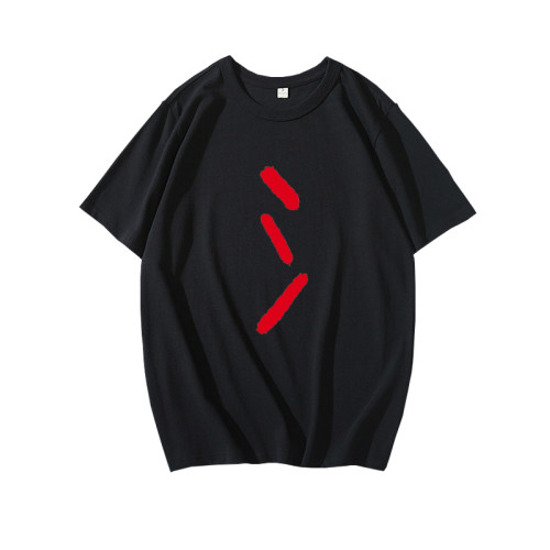 滾 短袖T恤情侶裝上衣服滾字半袖衫趣味文字體恤打底衫惡搞棉背心
