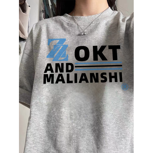 純棉短袖女t恤2025新款夏季設計感小衆美式寬松半袖休閒圓領上衣