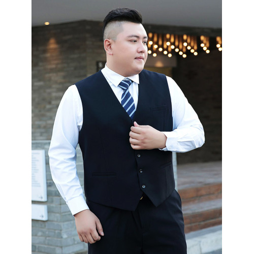 胖子大碼正裝西裝男高級感馬甲加肥加大西服套裝單西上衣商務西褲
