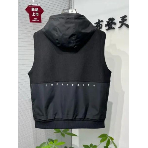 男士夏季連帽新款時尚馬甲修身潮流百搭青年帥氣舒適休閒坎肩外套