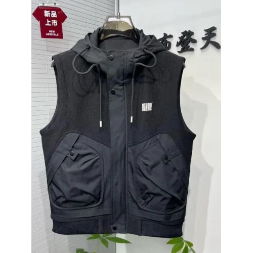 男士夏季連帽新款時尚馬甲修身潮流百搭青年帥氣舒適休閒坎肩外套