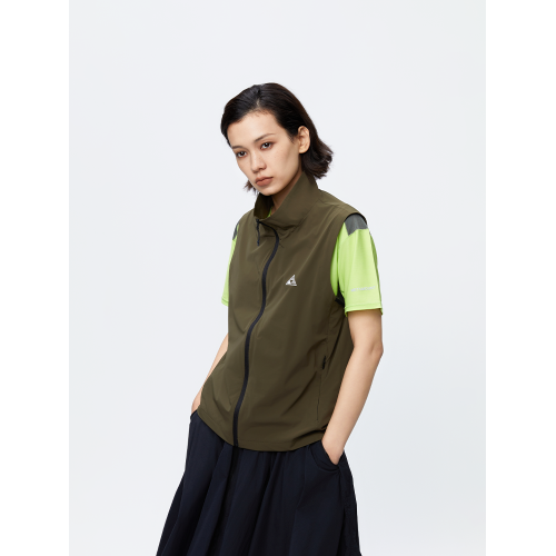又見高山MetaMount CITY 輕薄透氣立領運動馬甲戶外休閒夏季新品