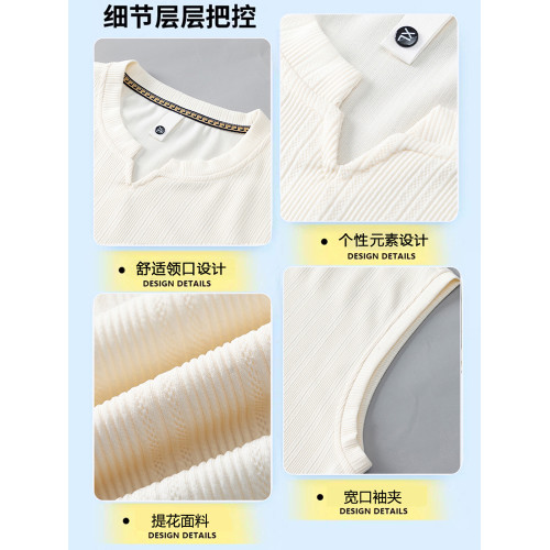 青誠胖哥大碼背心男夏季薄款寬松休閒加肥加大胖子冰感無袖T恤衫