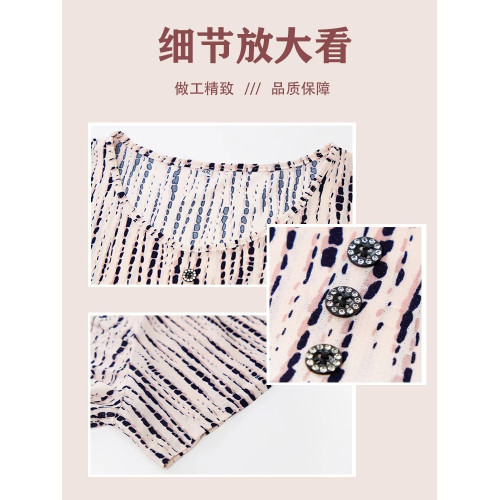 胖奶奶夏裝大碼短袖媽媽遮肚上衣中老年人女T恤老太太冰絲套裝薄