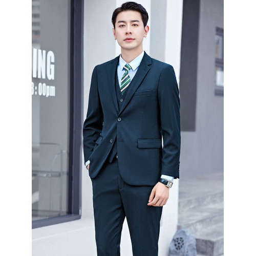 郵政工作服春季男女郵侷儲蓄銀行營業員西裝褲子襯衫工裝馬甲