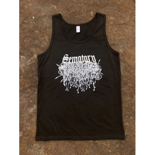 Haunted Mound Sematary 鬼山 軍團 重磅vintage復古美式無袖背心
