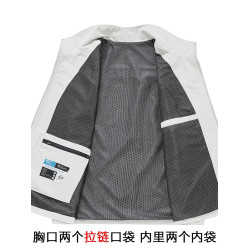 高級休閒馬甲男士外套夏季2025新款薄款立領馬球戶外馬夾男款春秋