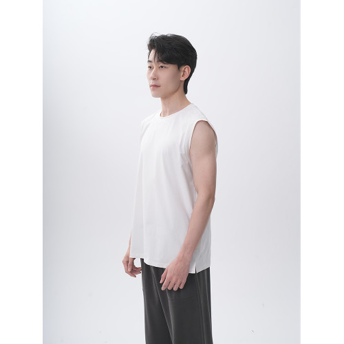 【2件99】NNID高彈優棉坎肩男士背心2025年夏吸溼排汗防曬打底衫