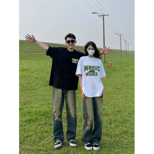 英國Next Kiss情侶裝夏裝一男一女坎肩無袖t恤2025夏季背心高級感