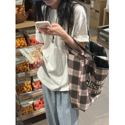 夏季韓系寬松字母印花短袖女T恤2025新款高級小衆不撞款半袖上衣