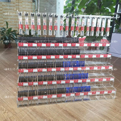 多功能筆架文具店超市亞克力筆架展示架鋼筆中性筆馬克筆收納架