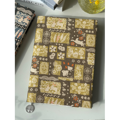 32開書衣16K布書套A5a6手帳本封皮餘白hobo筆電書皮記事本布套