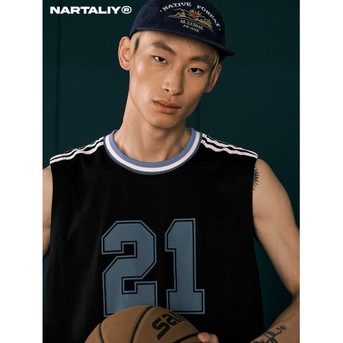 NARTALIY冰氧潮棉籃球運動坎肩背心男女涼感速乾5A抗菌無袖t恤潮