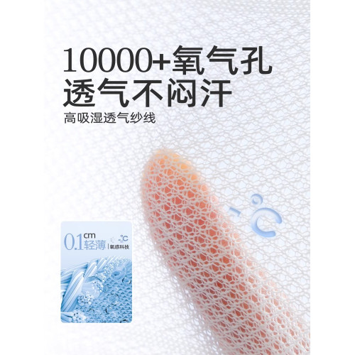 英國Next Kiss寶寶襪子夏季薄款木耳邊嬰兒純棉透氣A類網眼中筒襪