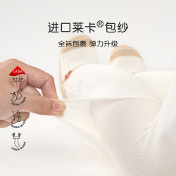 尼多熊2025嬰兒長筒襪夏季薄款棉襪松口無骨嬰幼兒襪超萌女寶寶襪