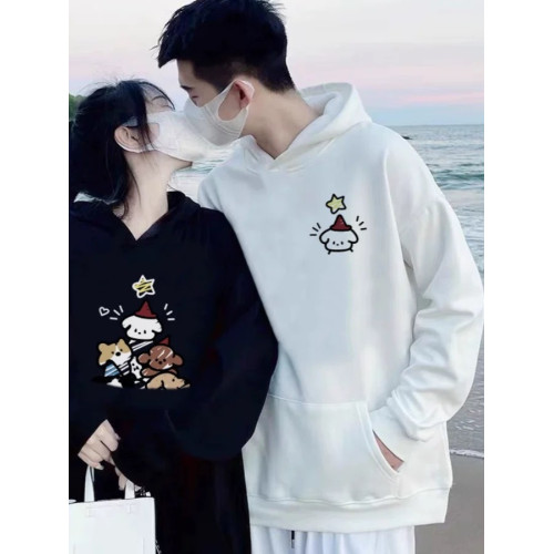 disoo早春穿搭2025新款特別超火的情侶裝衛衣男女款秋冬裝高級感