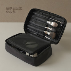 PICCASSO韓國CARRIER COMBO黑色手提化妝包工具收納旅行外出用