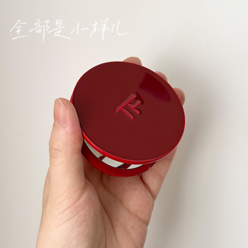 Tom Ford湯姆福特tf黑金雙面化妝鏡白金補妝鏡翻蓋小鏡子隨身鏡