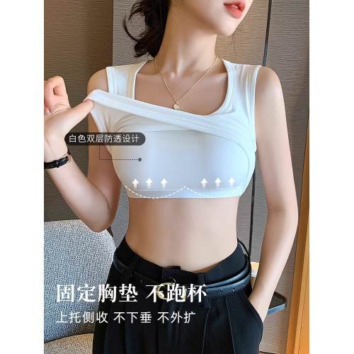 維多利亞慕姿25款春夏吊帶背心~方領帶胸墊~遮副乳打底衣