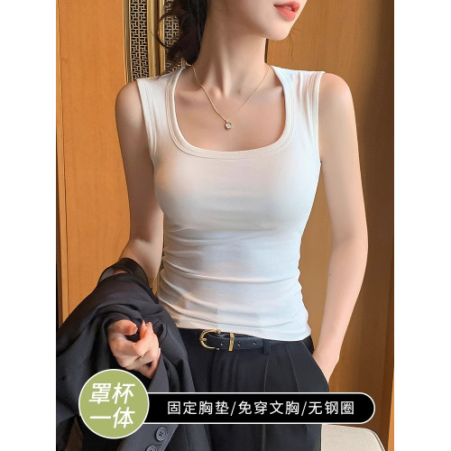 維多利亞慕姿25款春夏吊帶背心~方領帶胸墊~遮副乳打底衣
