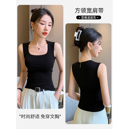 維多利亞慕姿25款春夏吊帶背心~方領帶胸墊~遮副乳打底衣