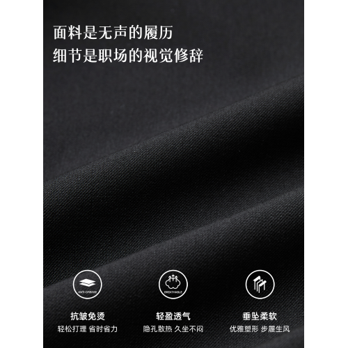 伯德小姐黑色a字半身裙女職業西裝半裙小個子百褶裙正裝面試裙子