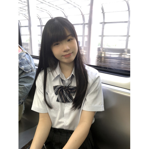 水濟中/夏季竹纖維清涼短袖jk襯衫女日系校供感短袖襯衣女學院風