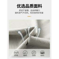 【7A抗菌】啄木鳥男士短袖t恤2025新款polo衫中年爸爸裝休閒上衣C