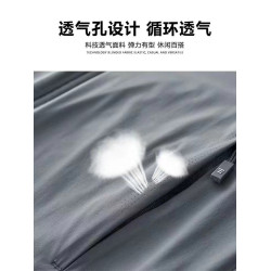 啄木鳥防曬服男士夏季2025新款防紫外線外套速乾運動登山夾克薄L