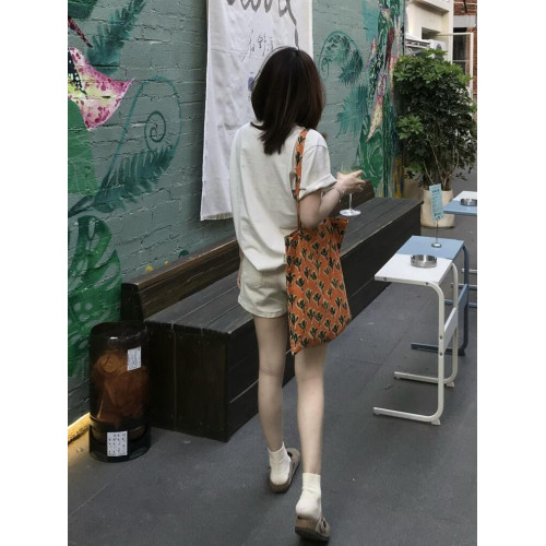米白色高腰牛仔褲裙女2025夏季新款防走光遮肉a字半身短裙短褲薄