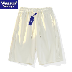WASSUP Nuraya潮牌短褲男士夏季美式五分褲2025新款休閒運動中褲