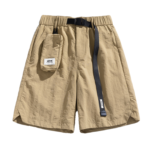 WASSUP Nuraya潮牌2024夏季收納變包速乾冰絲短褲運動休閒褲男女