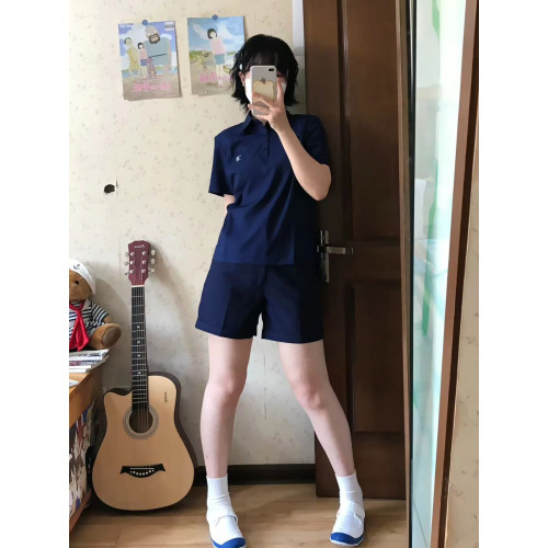 10天左右補貨提前加購 | 小涼快 | JK製服Polo衫夏季校供短袖襯衫