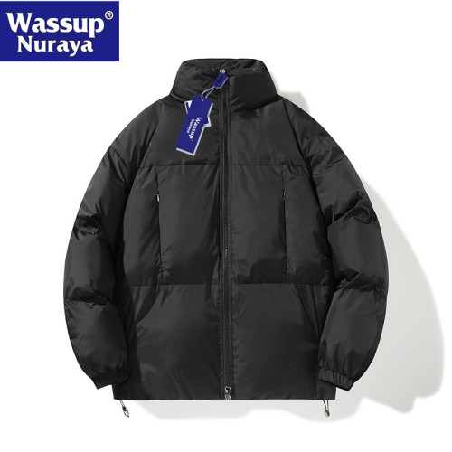 WASSUP Nuraya潮牌立領棉服男冬季保暖麵包服情侶百搭加厚外套