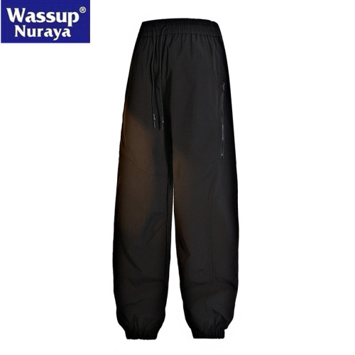 WASSUP Nuraya潮牌戶外登山傘兵褲子男春夏百搭束腳褲高街休閒褲