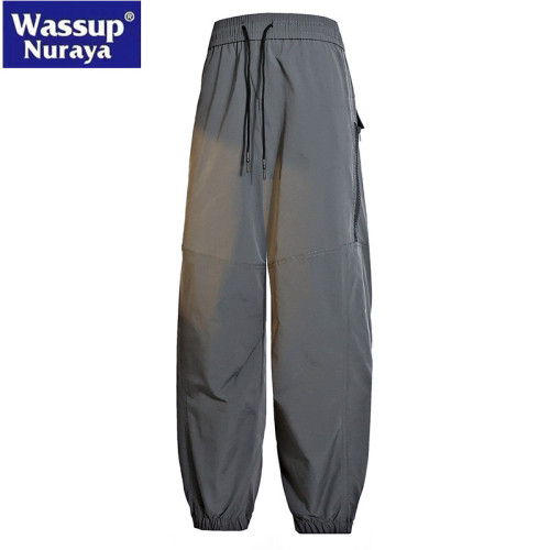 WASSUP Nuraya潮牌戶外登山傘兵褲子男春夏百搭束腳褲高街休閒褲