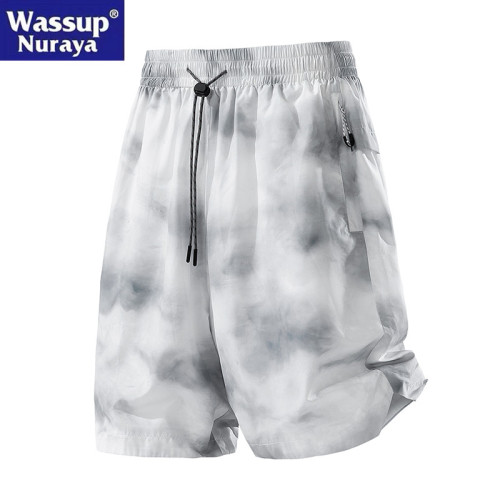 WASSUP Nuraya潮牌防曬工裝短褲男夏季戶外防紫外線UPF73+運動褲