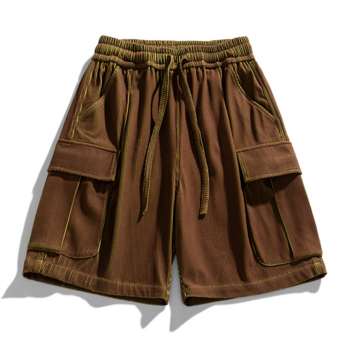 WASSUP NURAYA美式潮牌工裝短褲男夏季速乾透氣休閒痞帥五分褲子