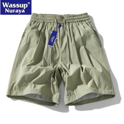 WASSUP Nuraya潮牌2025夏季新款工裝褲男冰感短褲青年五分休閒褲