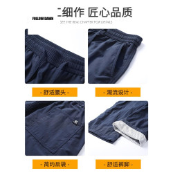 美式工裝褲秋季男女新款濶腿防水徒步登山機能直筒休閒長