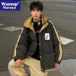 WASSUP NURAYA羽絨服男款冬季2024新款潮牌青年加厚極寒保暖外套