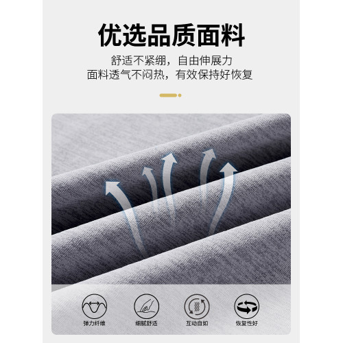 啄木鳥2025新款短袖t恤男士夏季風寬松冰絲薄款爸爸裝上衣C