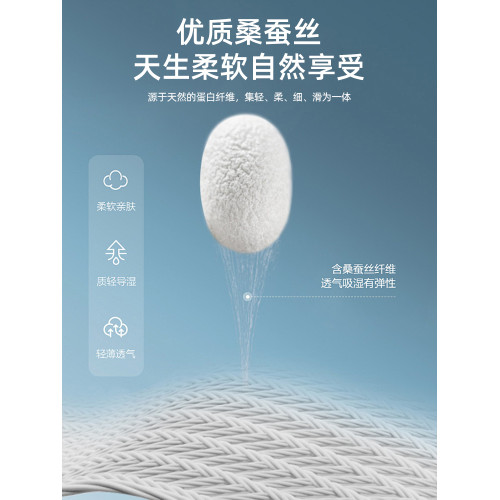 啄木鳥【桑蠶絲】男士襯衫短袖夏季涼感免燙抗皺商務工裝長袖襯衣