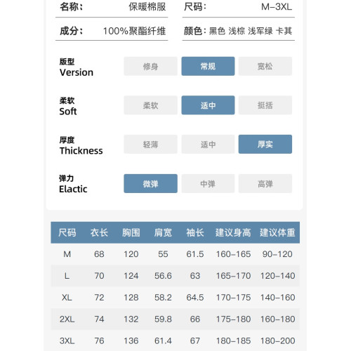 WASSUP Nuraya潮牌美式羽絨棉衣男秋冬加厚保暖情侶麵包服棉服男