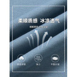 【絲光棉】啄木鳥短袖T恤男士2025夏季父親爸爸polo衫半袖真口袋C