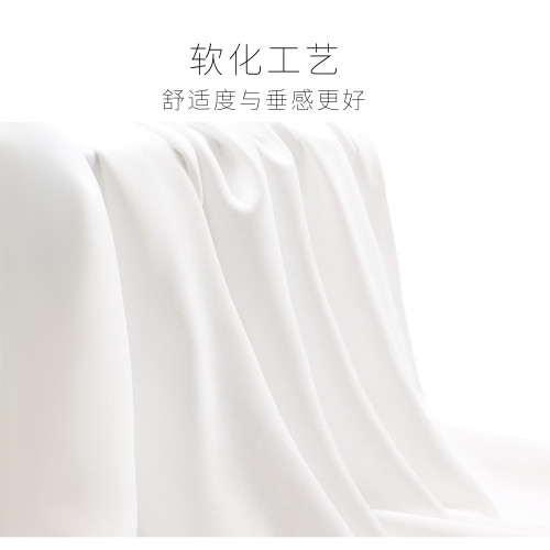 緞面雪紡襯衫女西裝內搭高級感上衣春秋職業v領2025新款杏色襯衣